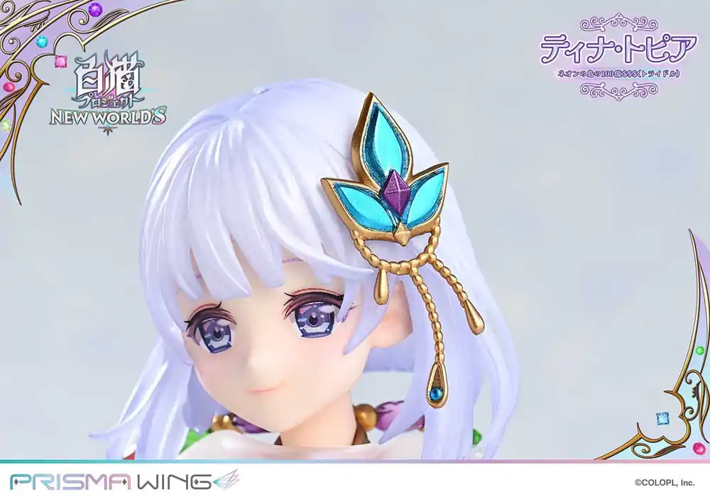 White Cat Project Prisma Wing PVC Socha 1/7 Tina Topia (The 10 Billion Tridollars of Neon Island) 22 cm fotografii produktu