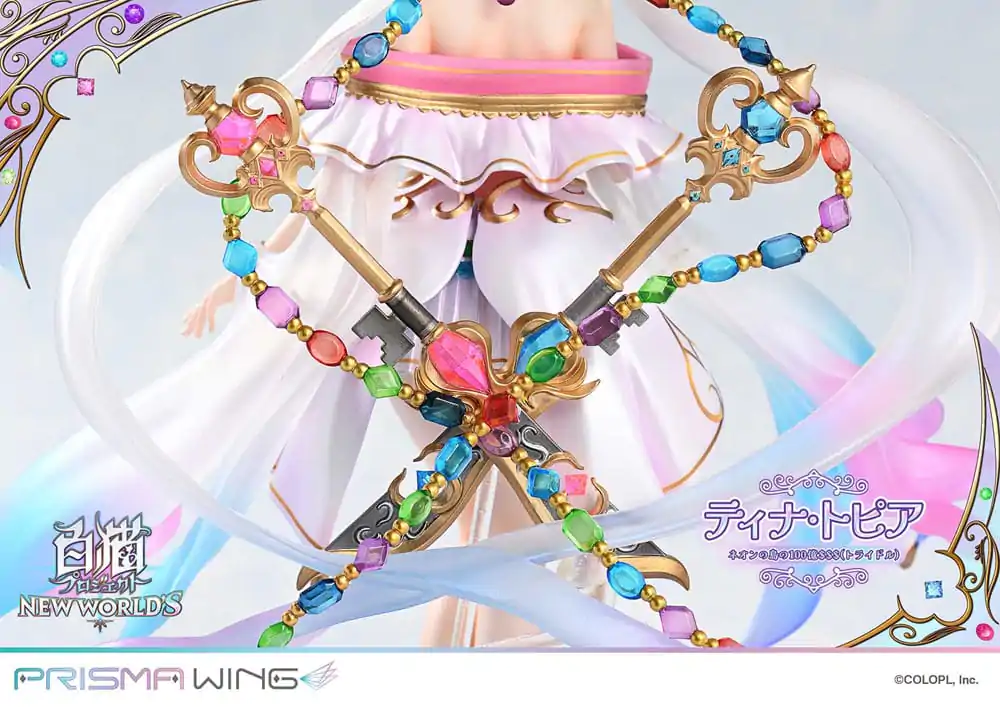 White Cat Project Prisma Wing PVC Socha 1/7 Tina Topia (The 10 Billion Tridollars of Neon Island) 22 cm fotografii produktu