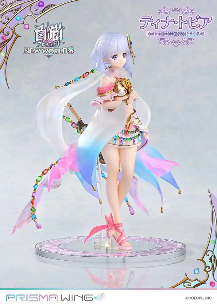 White Cat Project Prisma Wing PVC Socha 1/7 Tina Topia (The 10 Billion Tridollars of Neon Island) 22 cm fotografii produktu