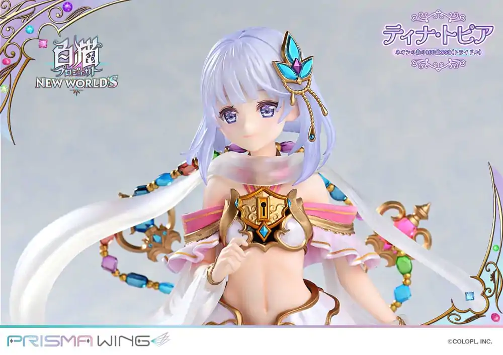 White Cat Project Prisma Wing PVC Socha 1/7 Tina Topia (The 10 Billion Tridollars of Neon Island) 22 cm fotografii produktu