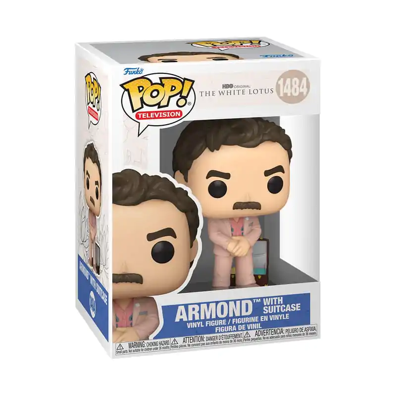 White Lotus Funko POP! TV Vinyl Figure Armond s kufrem 9 cm fotografii produktu
