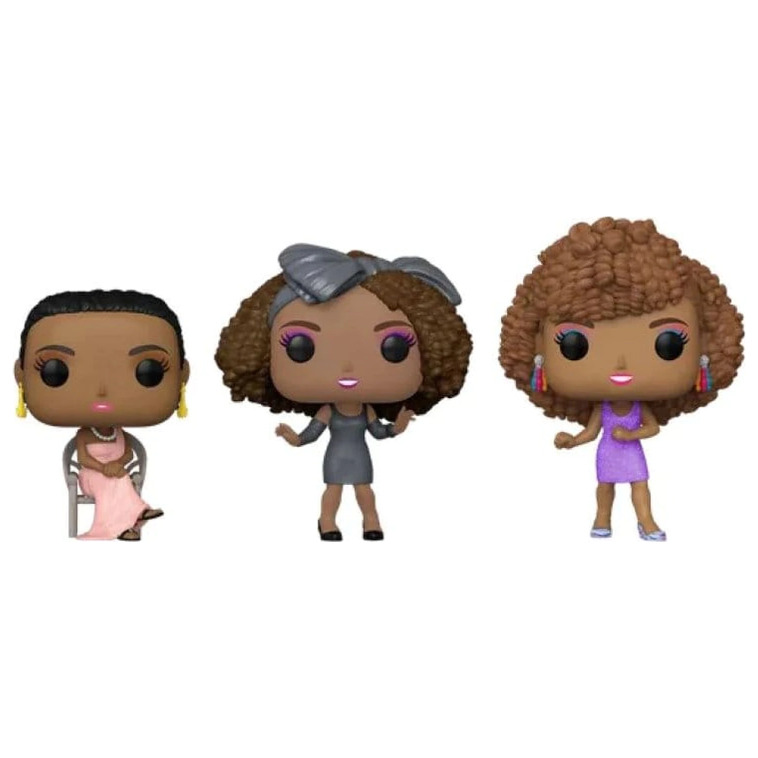 Whitney Houston Funko POP! Icons vinylové figurky balení 3 ks Exkluzivní edice 9 cm fotografii produktu