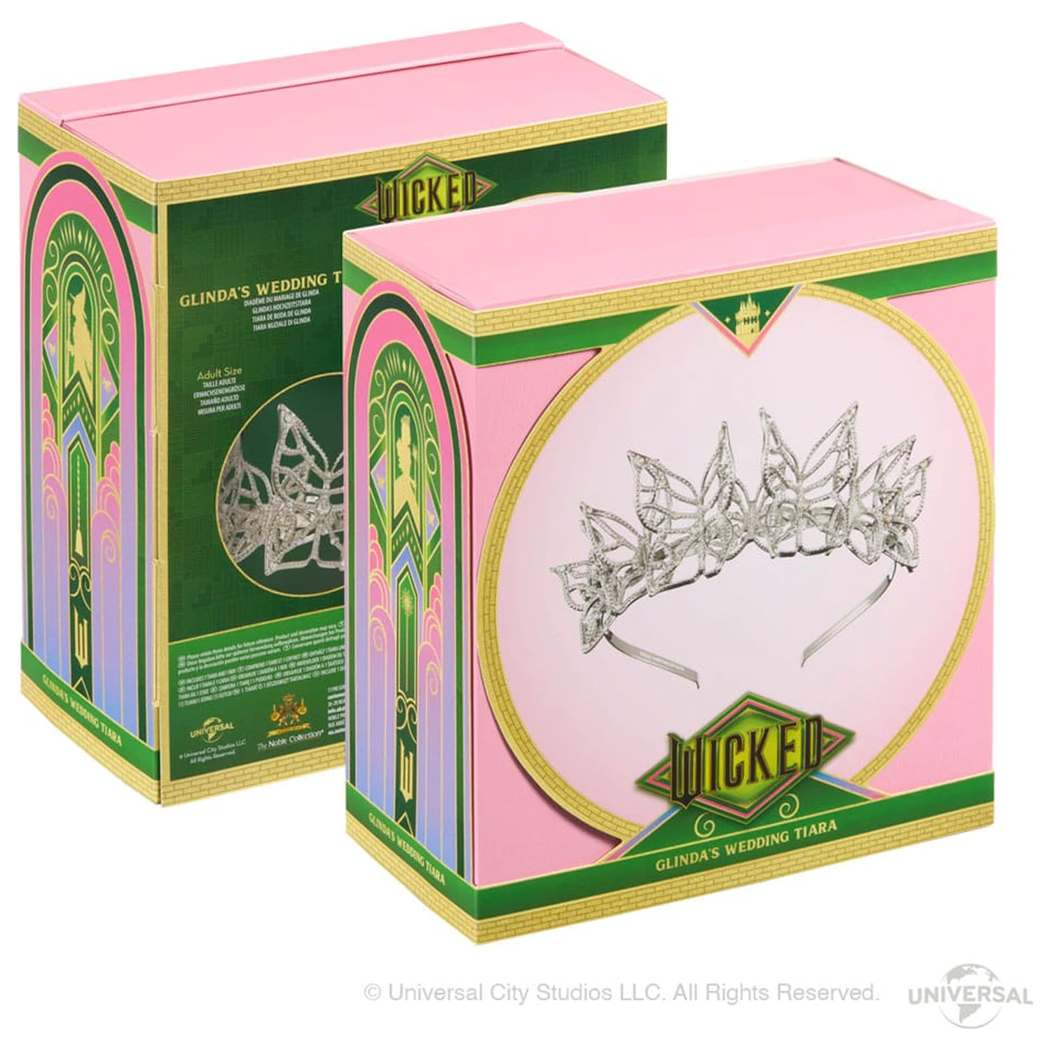 Wicked: For Good Replika rekvizity Glindiny svatební tiáry (velikost pro dospělé) fotografii produktu