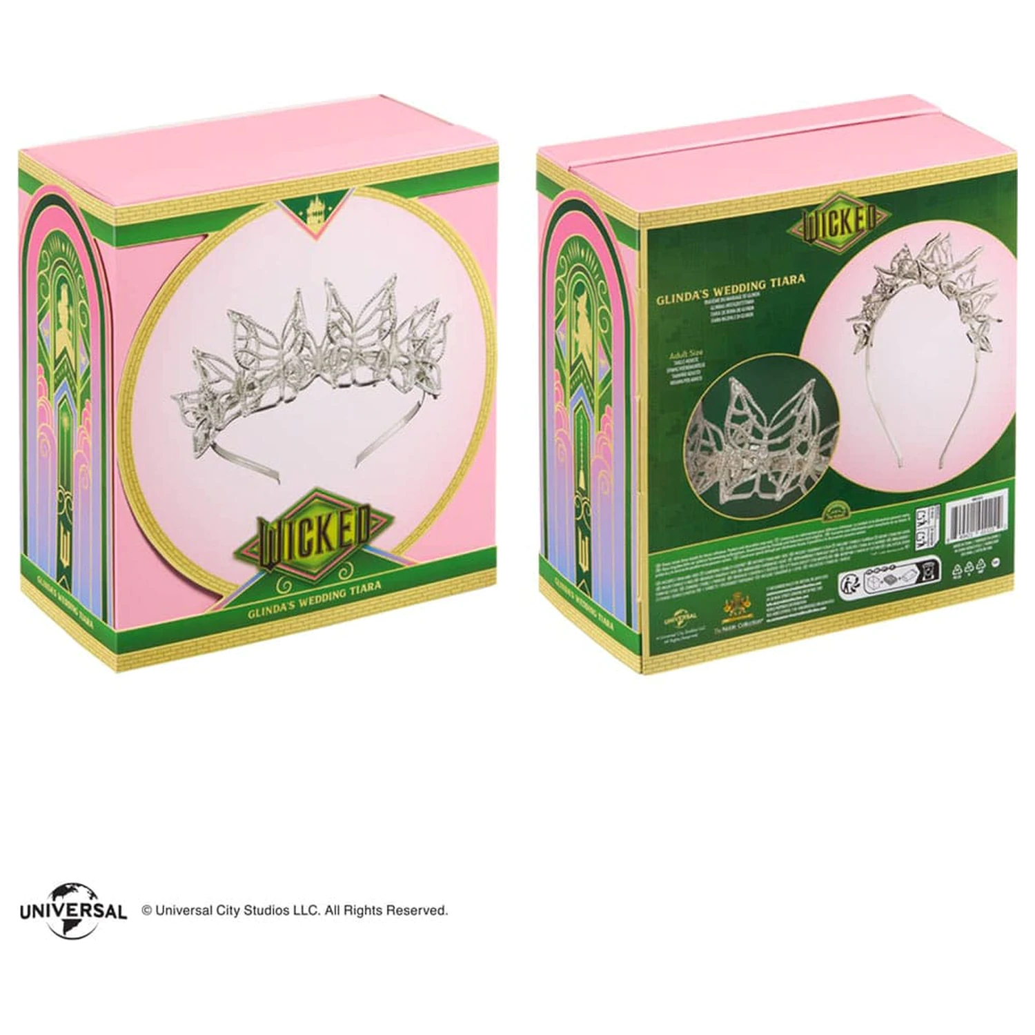 Wicked: For Good Replika rekvizity Glindiny svatební tiáry (velikost pro dospělé) fotografii produktu