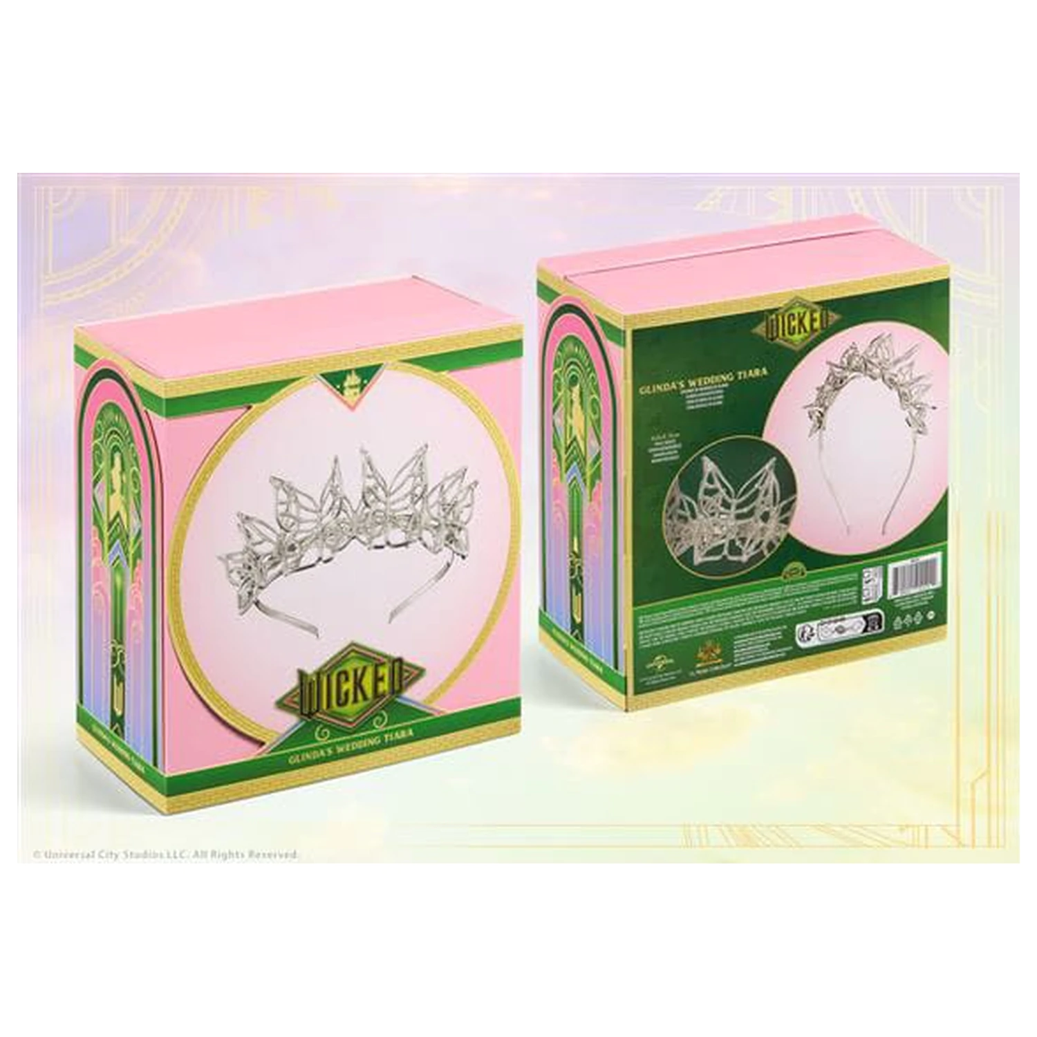 Wicked: For Good Replika rekvizity Glindiny svatební tiáry (velikost pro dospělé) fotografii produktu