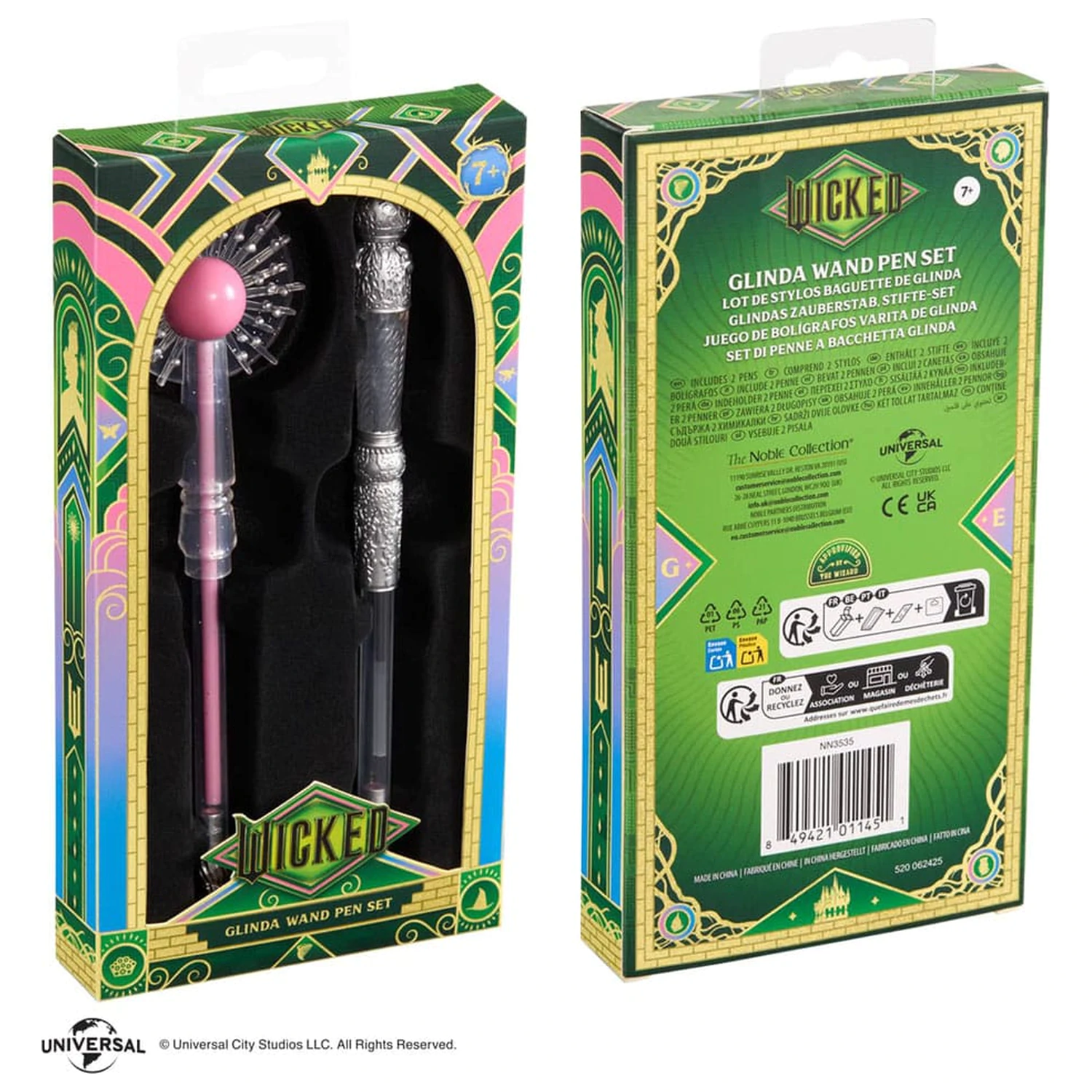 Wicked: For Good propiska 2-balení Glinda Wand sada per fotografii produktu