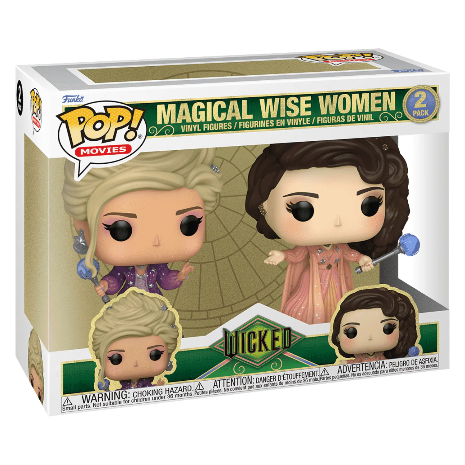 Wicked Funko POP! Television Vinylové Figurky 2-Pack Emerald City Players 9 cm fotografii produktu