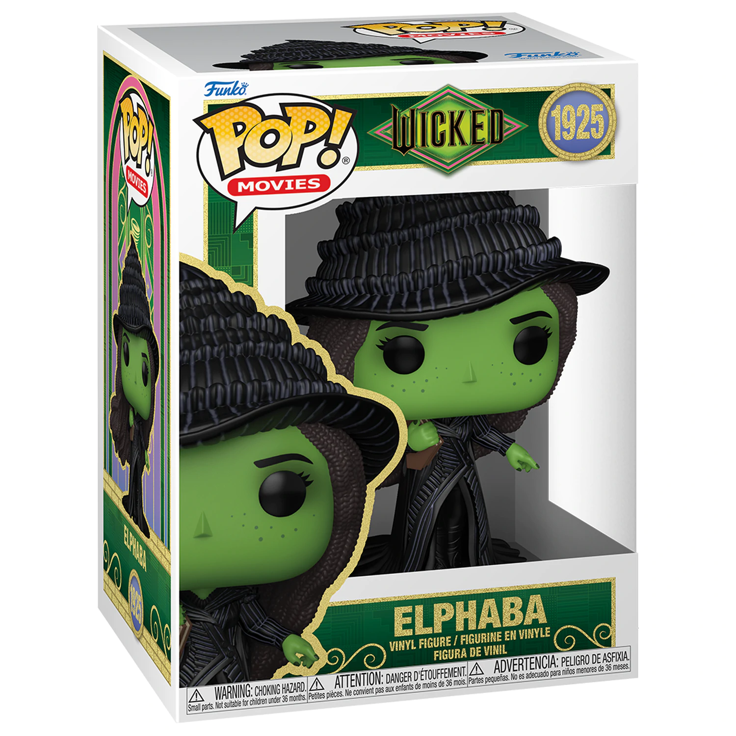 Wicked Funko POP! Vinylová figurka Elphaba s Grimmerie 9 cm fotografii produktu