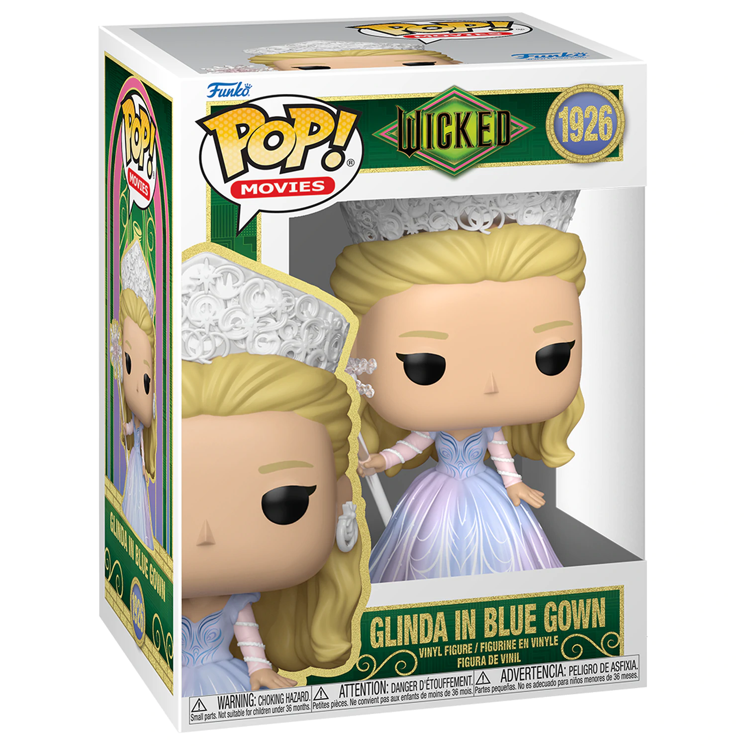 Wicked Funko POP! Vinylová figurka Glinda in Blue Gown 9 cm fotografii produktu
