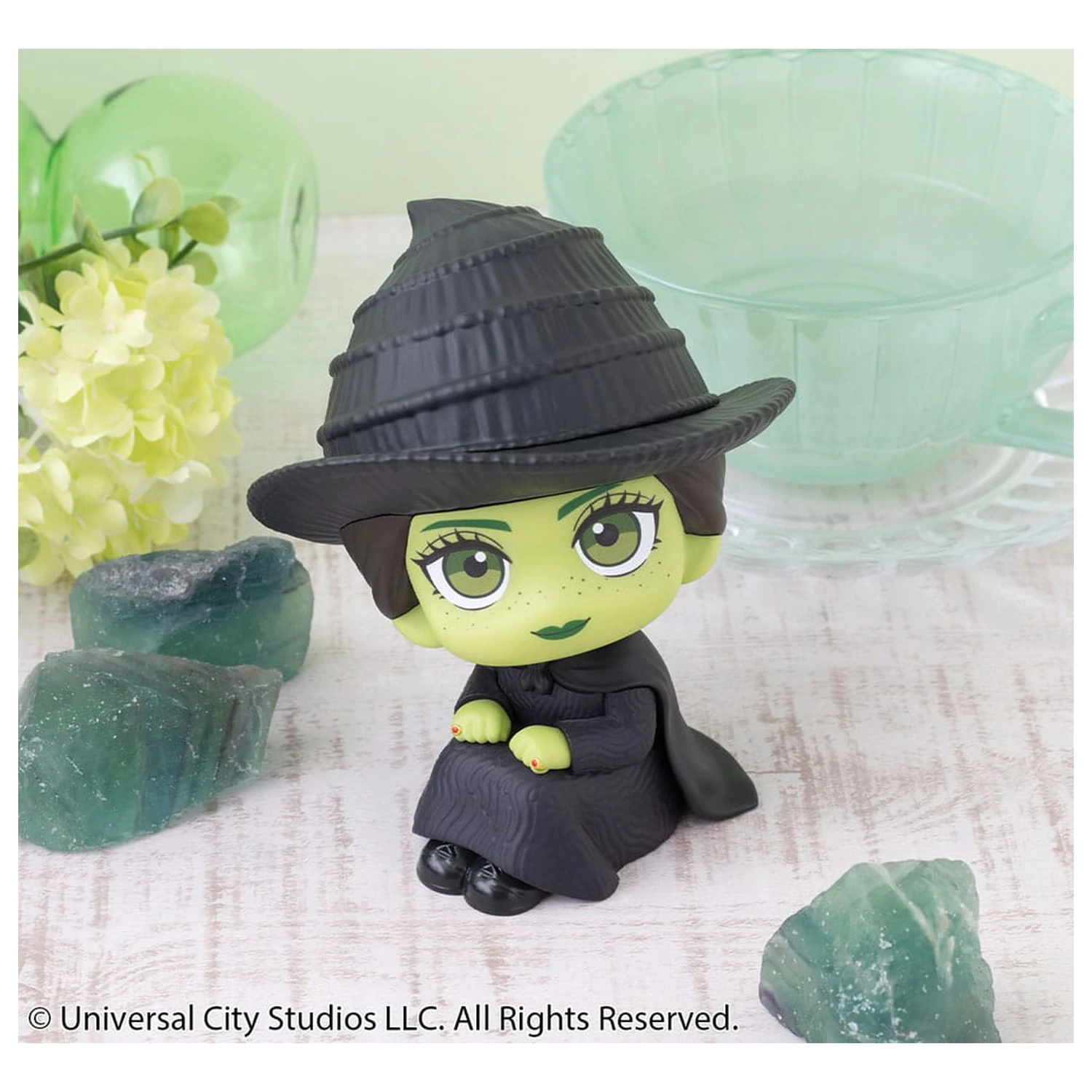 Wicked Look Up PVC sošky Elphaba & Glinda (s dárkem) 11 cm fotografii produktu