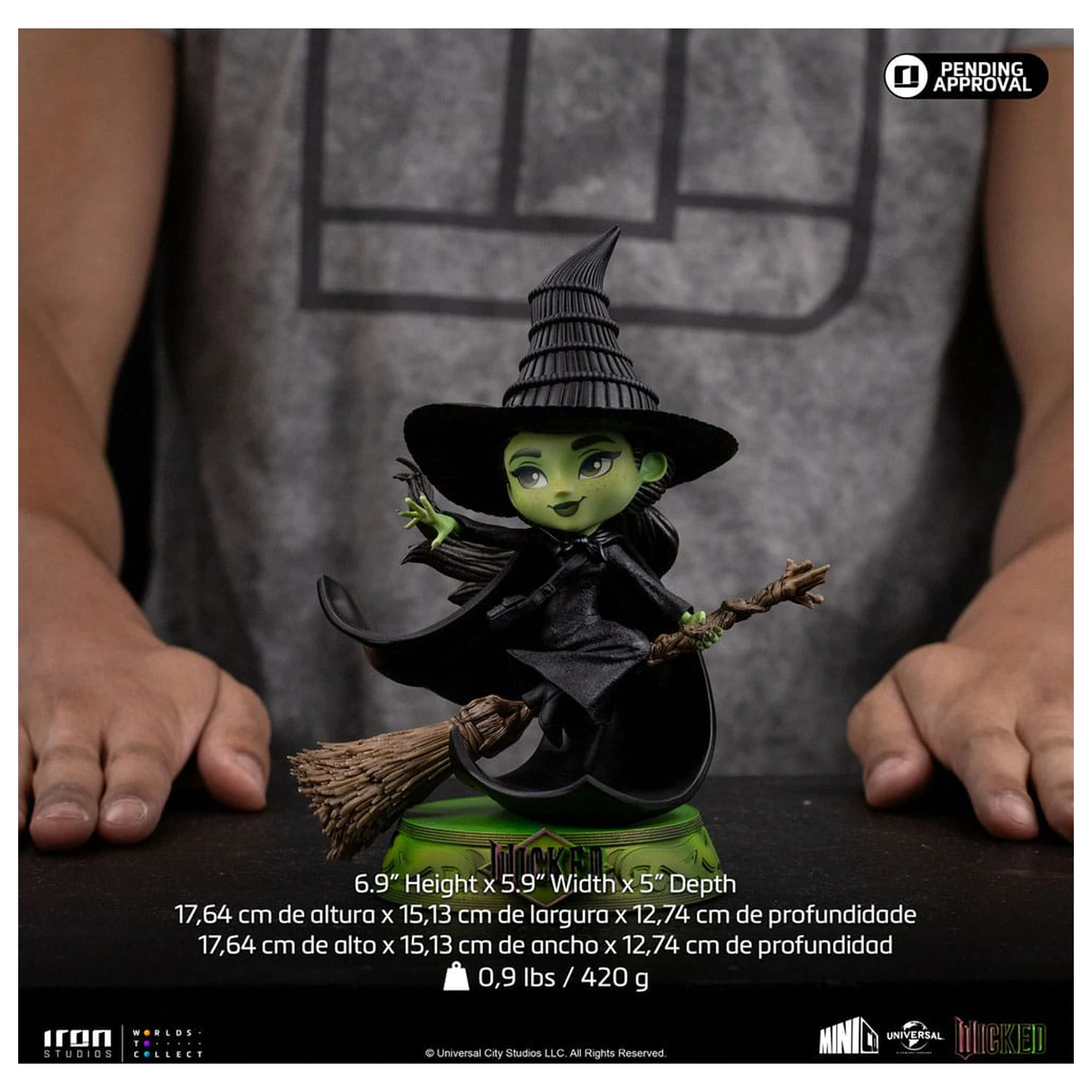 Wicked Mini Co. PVC figurka Elphaba 18 cm fotografii produktu