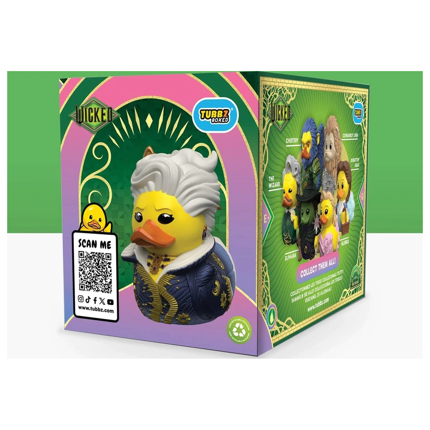 Wicked Tubbz PVC figurka Madame Morrible Boxed Edition 10 cm fotografii produktu
