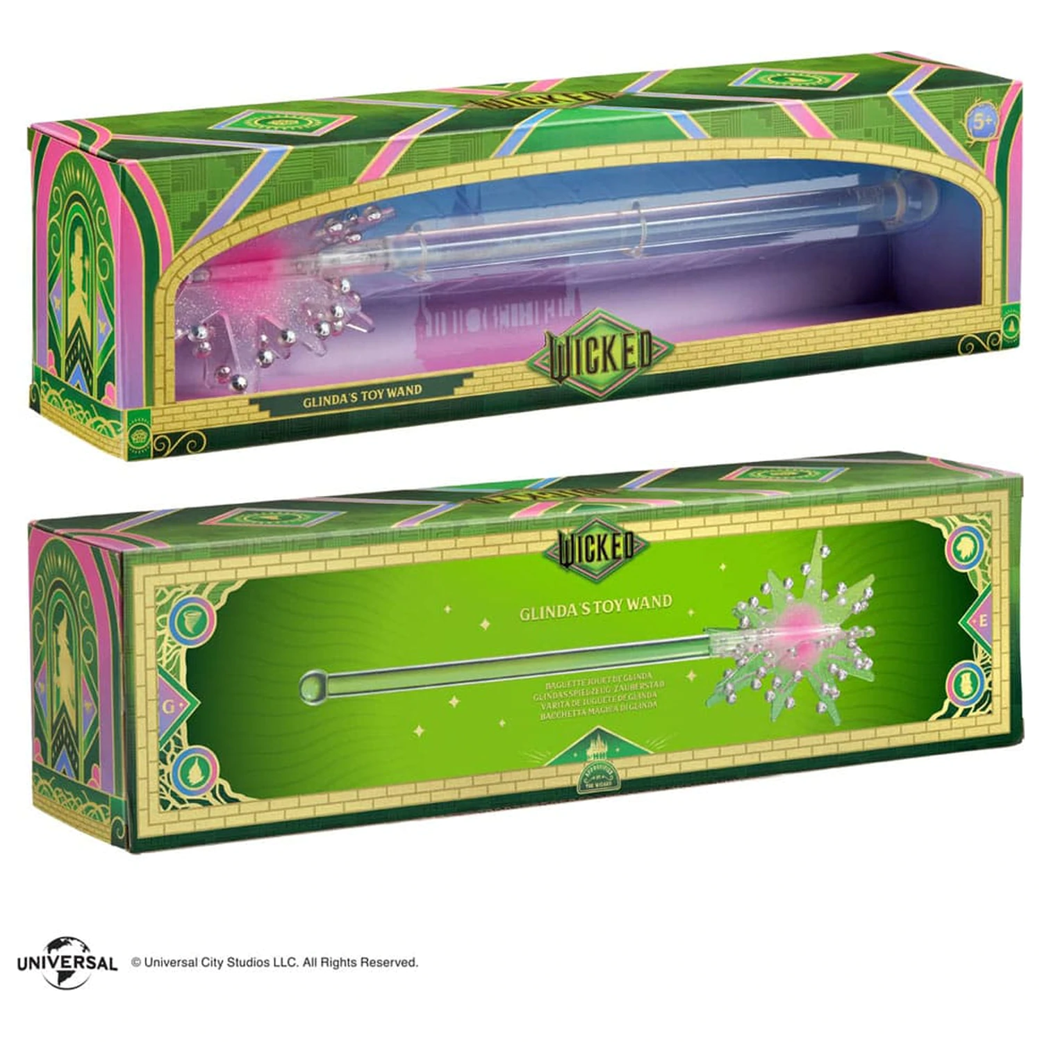 Wicked Hůlka replika 1/1 Glinda's Toy Wand 36 cm fotografii produktu