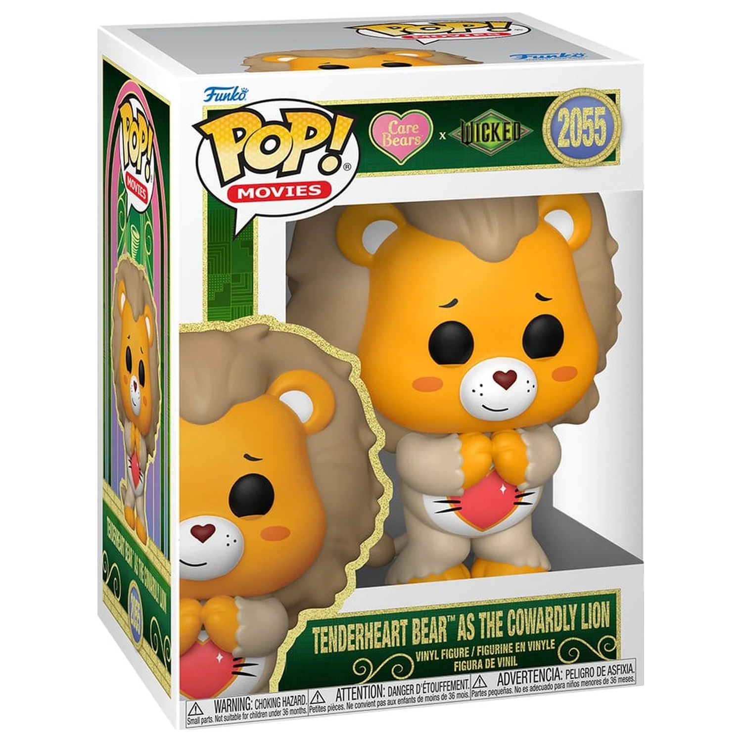 Wicked x Care Bears Funko POP! Vinylová figurka Tenderheart Bear as the Cowardly Lion 9 cm fotografii produktu