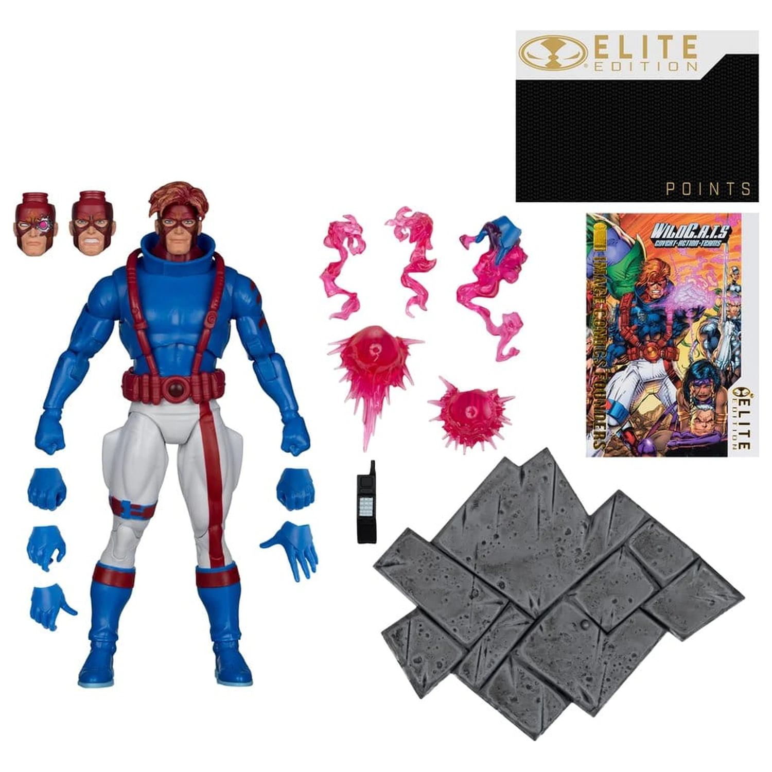WildC.A.T.S Elite Edition Image Comic Founders Series Deluxe akční figurka Spartan 19 cm fotografii produktu