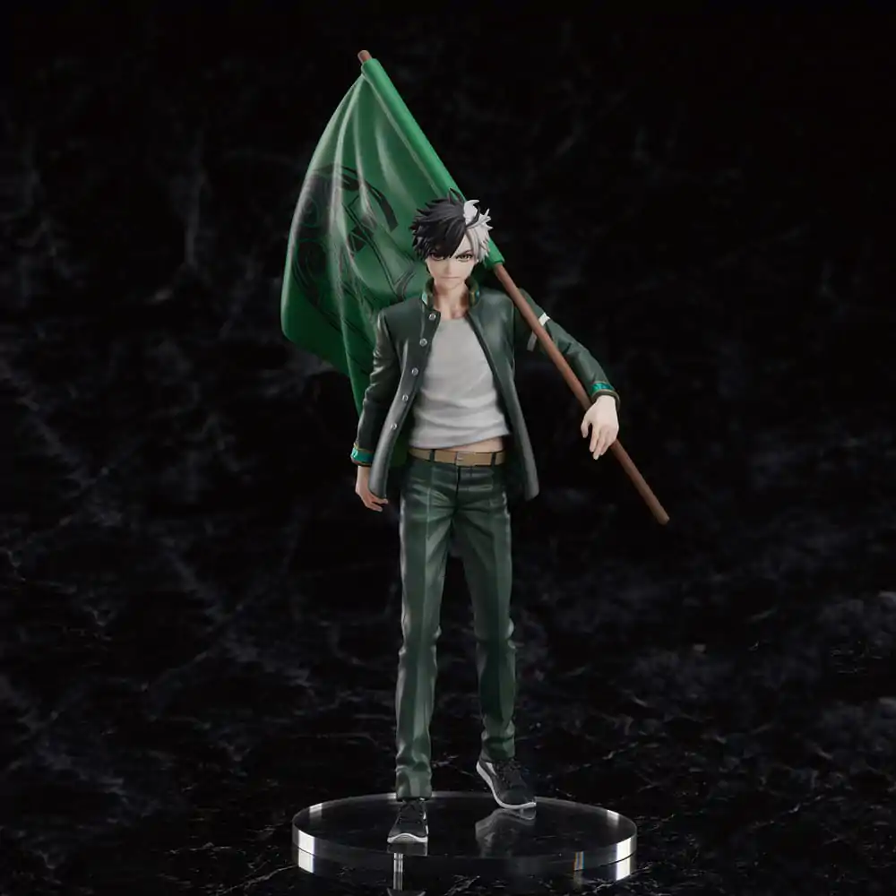 Soška Wind Breaker PVC Sakura Haruka Limited Edition s vlajkou Bowfurylin School 18 cm fotografii produktu