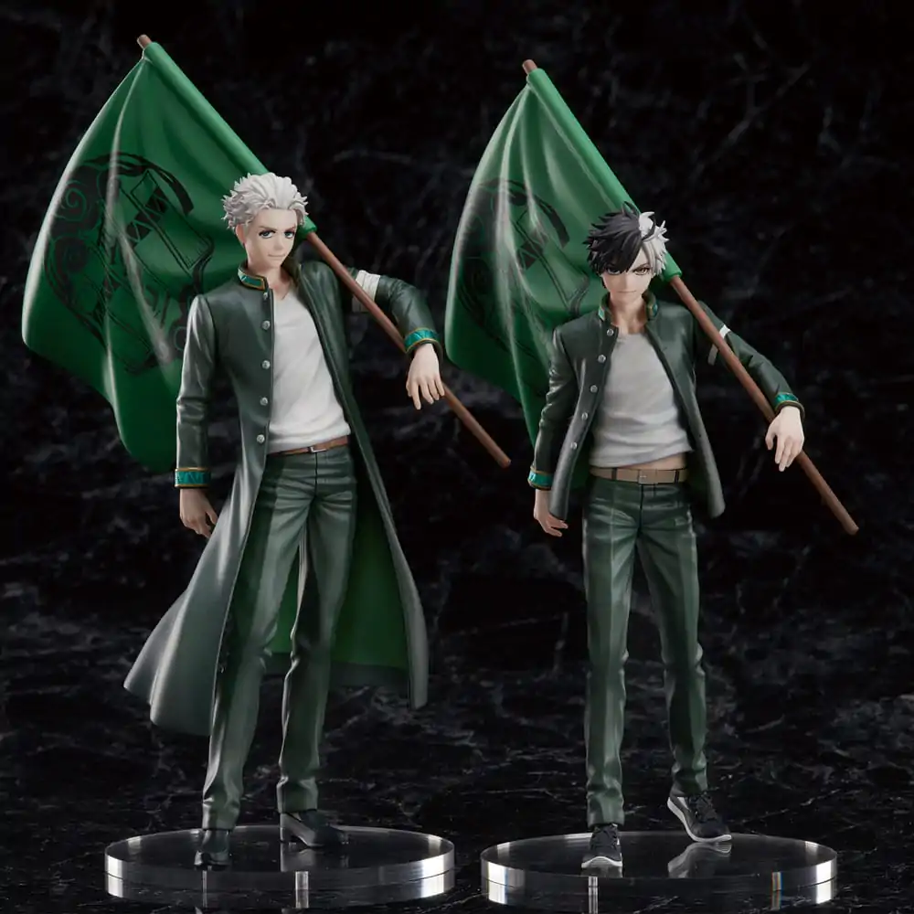 Soška Wind Breaker PVC Sakura Haruka Limited Edition s vlajkou Bowfurylin School 18 cm fotografii produktu