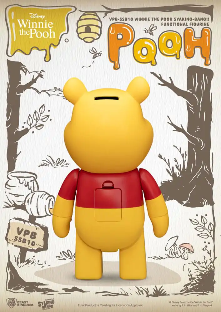 Winnie the Pooh Syaking Bang akční figurka pokladnička Winnie the Pooh 31 cm fotografii produktu