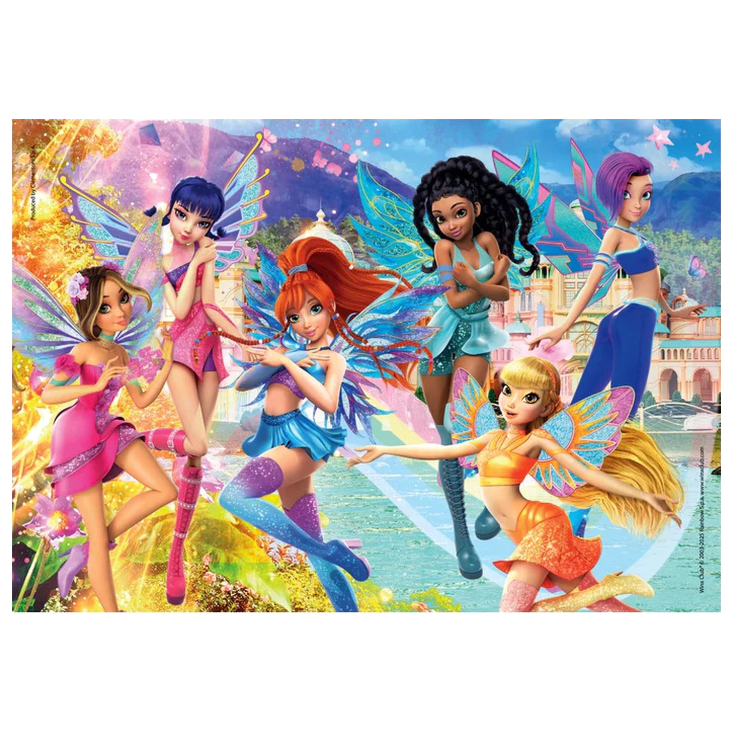Winx Club Fairy 300 dílné skládačka puzzle fotografii produktu