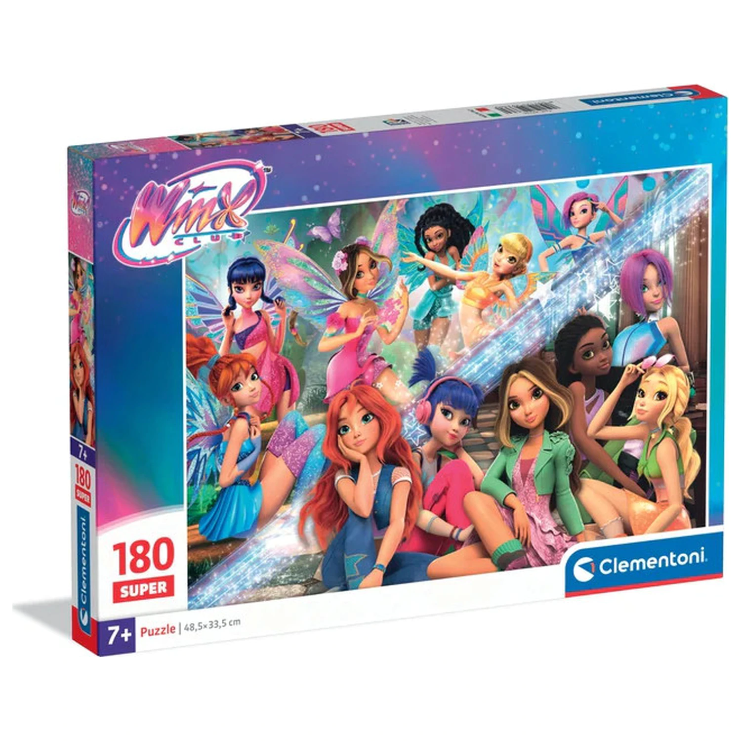 Winx Club Fairy Glam 180dílné puzzle fotografii produktu
