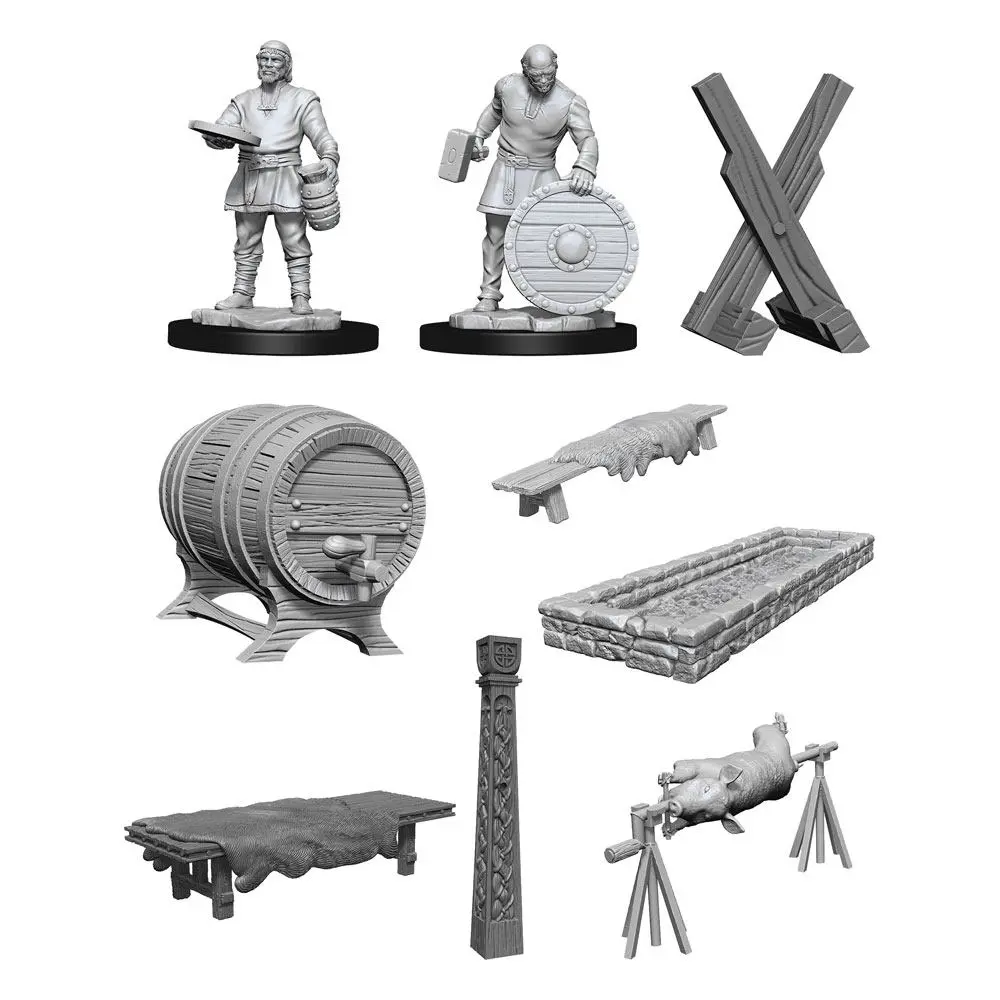 WizKids Deep Cuts Nenabarvené Miniatury Vikingové fotografii produktu