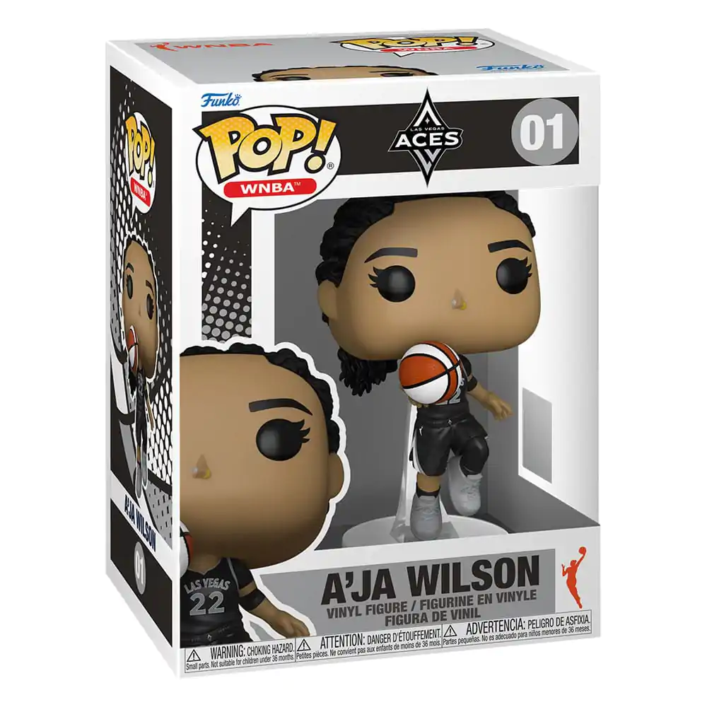 WNBA Funko POP! Vinylová figurka Las Vegas Aces: A'ja Wilson 9 cm fotografii produktu