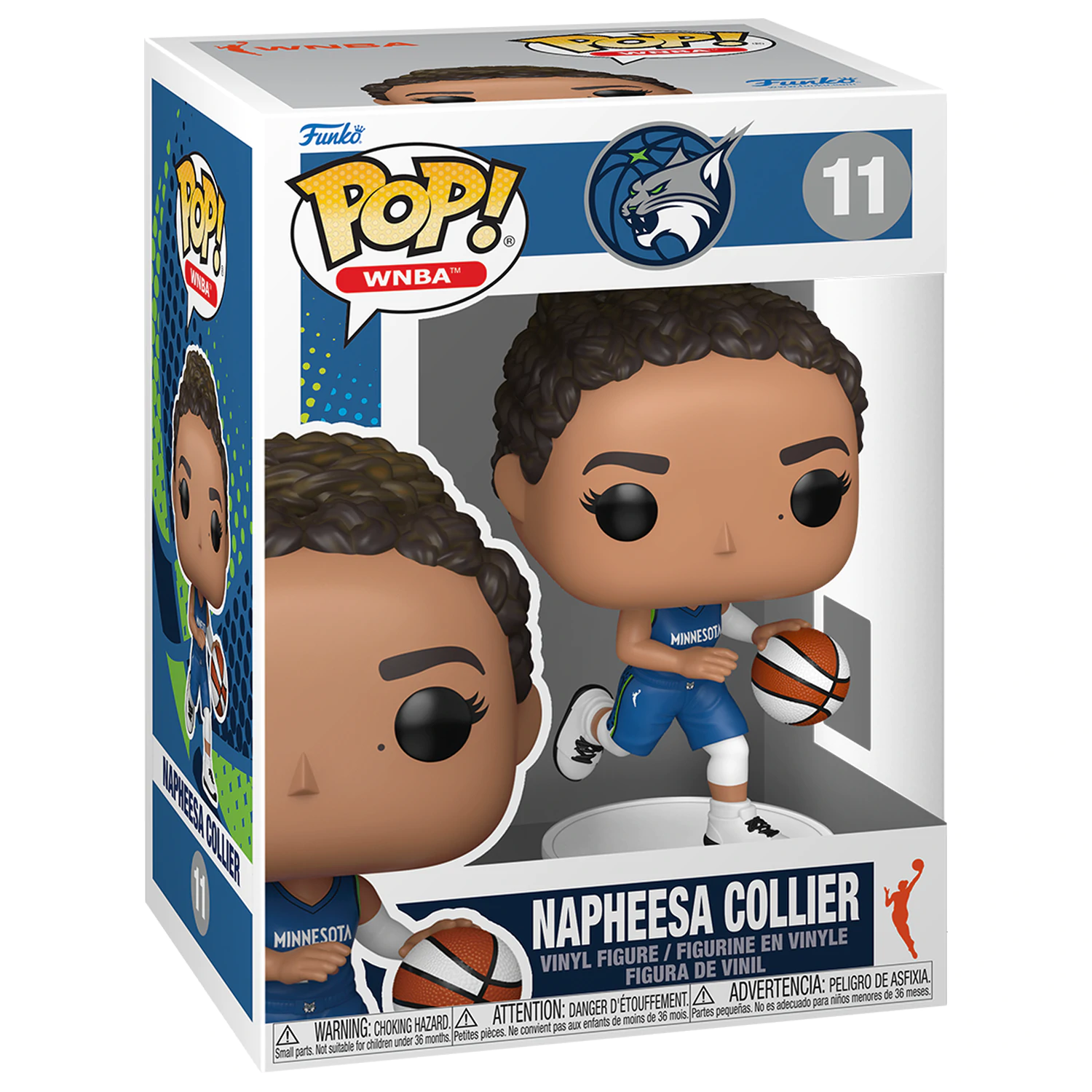 WNBA Legends Funko POP! Sports Vinylová figurka Lynx- Napheesa Collier 9 cm fotografii produktu
