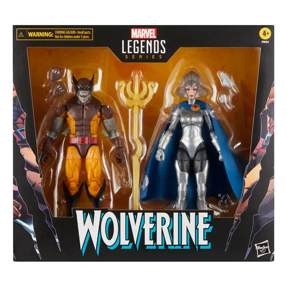 Wolverine 50th Anniversary Marvel Legends Akční figurka 2-Pack Wolverine & Lilandra Neramani 15 cm fotografii produktu