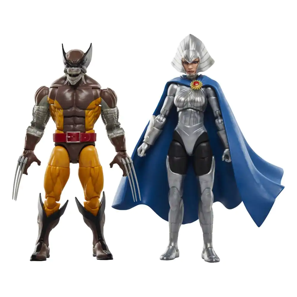 Wolverine 50th Anniversary Marvel Legends Akční figurka 2-Pack Wolverine & Lilandra Neramani 15 cm fotografii produktu