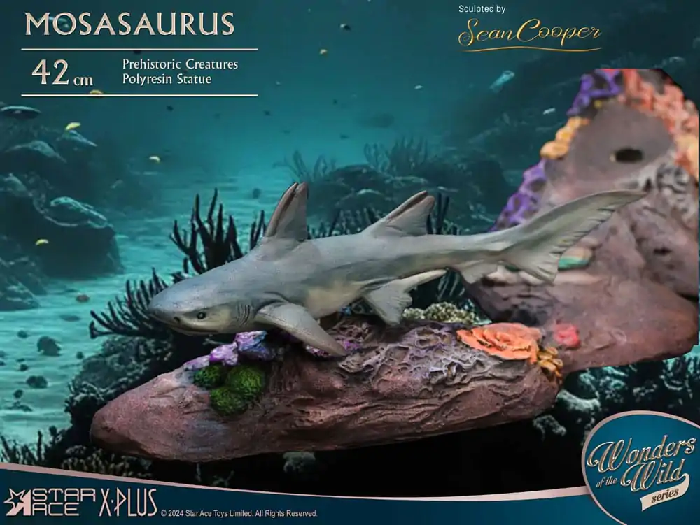 Wonders of the Wild Statue Mosasaurus (DX) 42 cm Socha fotografii produktu