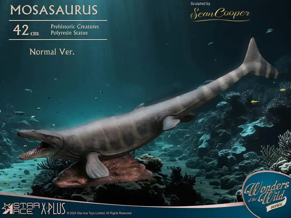 Wonders of the Wild Statue Mosasaurus (NX) 42 cm fotografii produktu