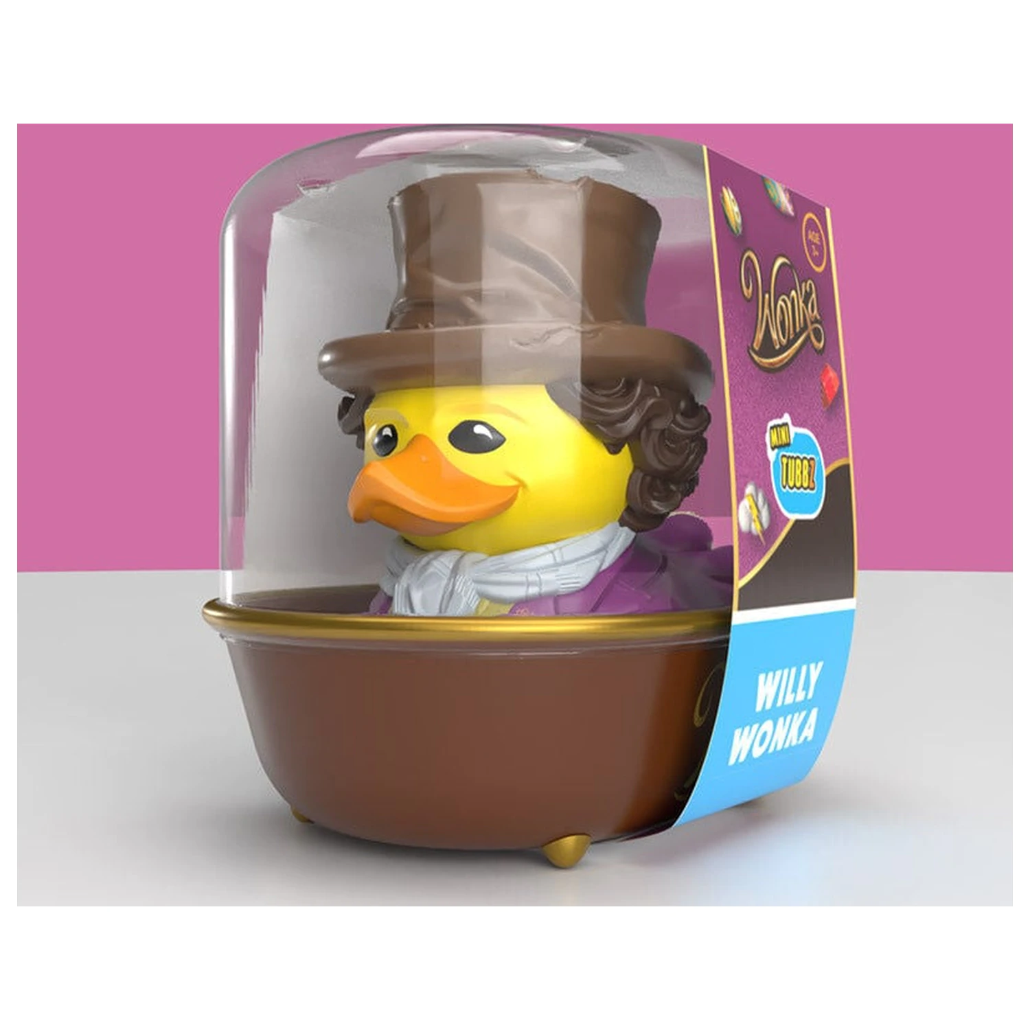 Wonka 2023 Tubbz Mini PVC figurka Willy Wonka 5 cm fotografii produktu