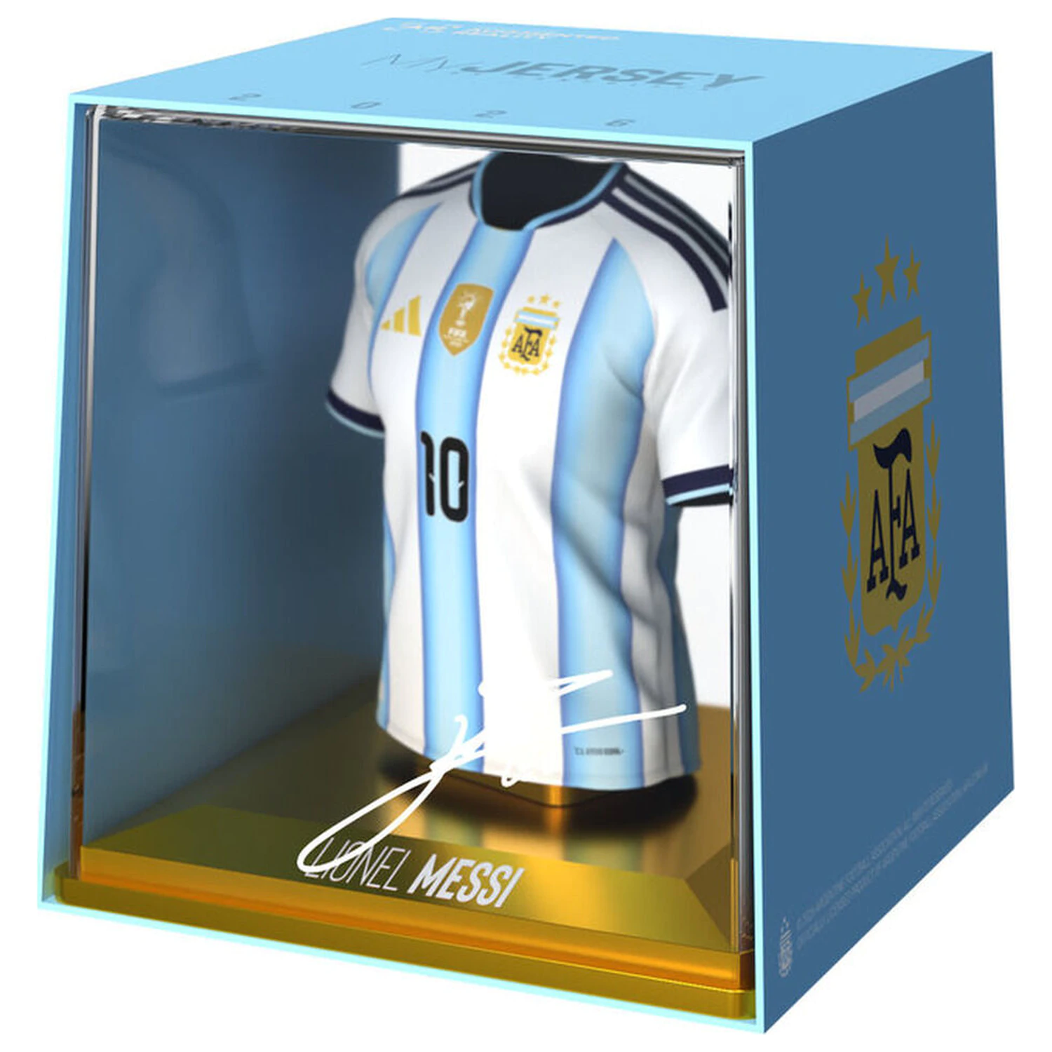 World Cup Argentina Messi mini tričko figurka fotografii produktu