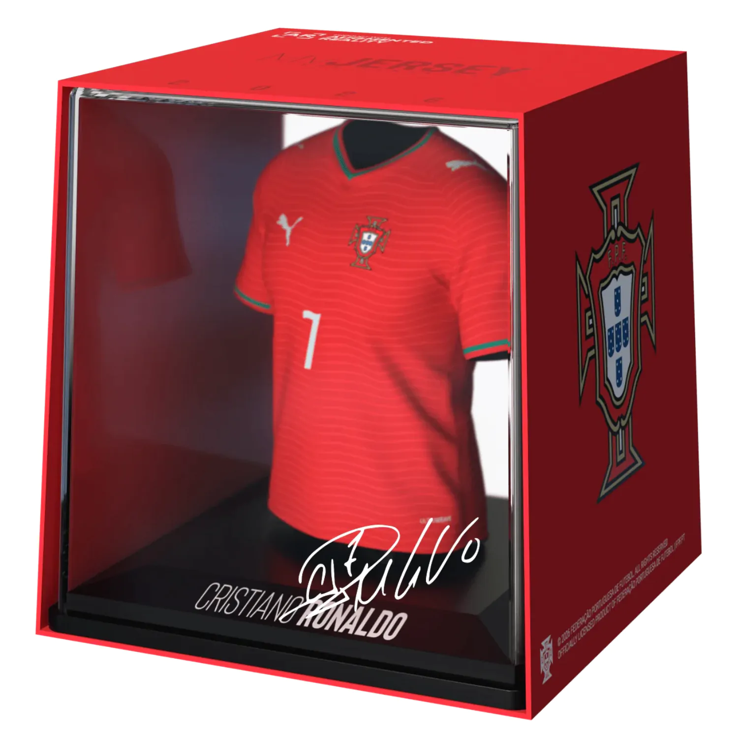 World Cup Portugal Cristiano Ronaldo figurka mini trička fotografii produktu