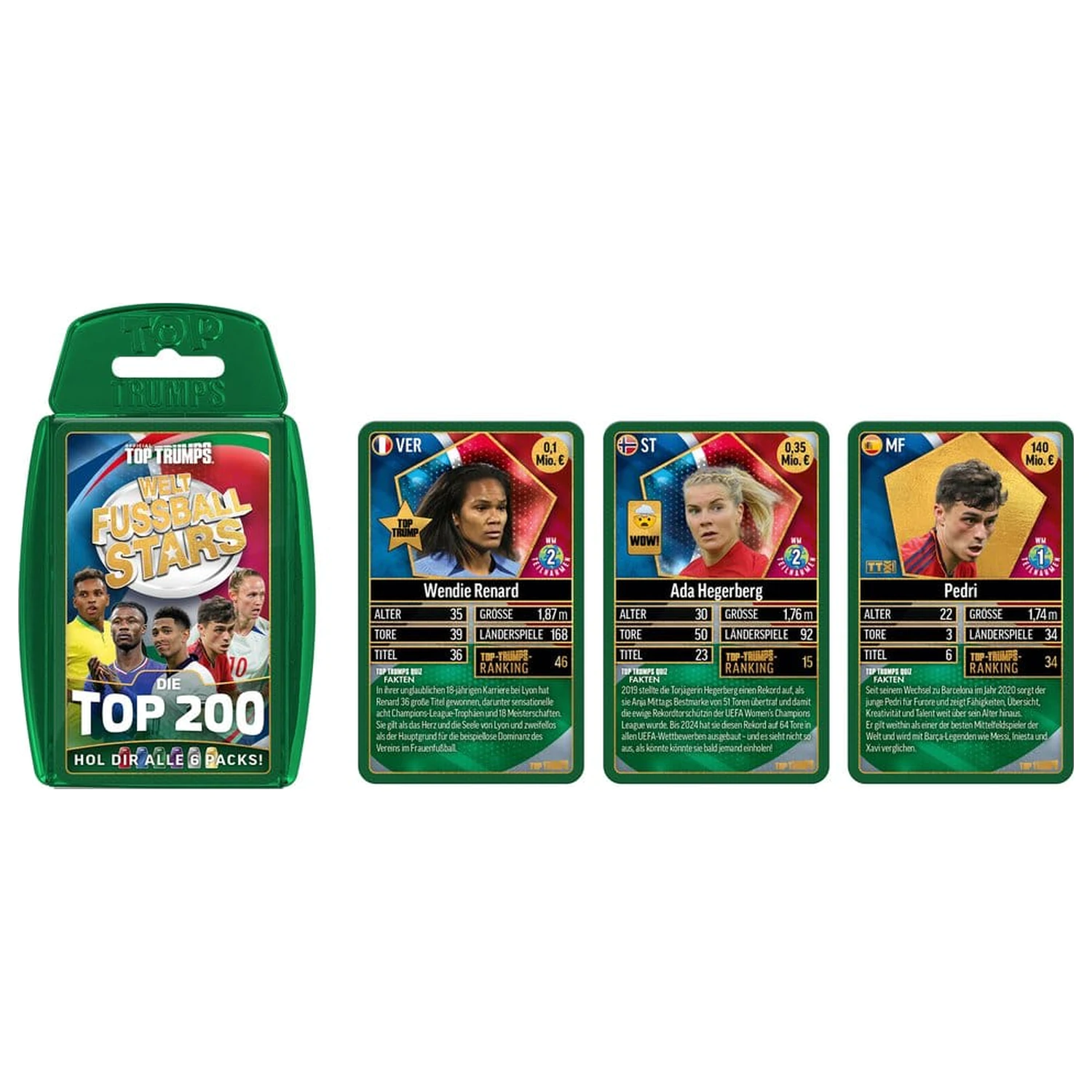 Karetní hra World Football Stars 200 balení 3 *German Version* fotografii produktu