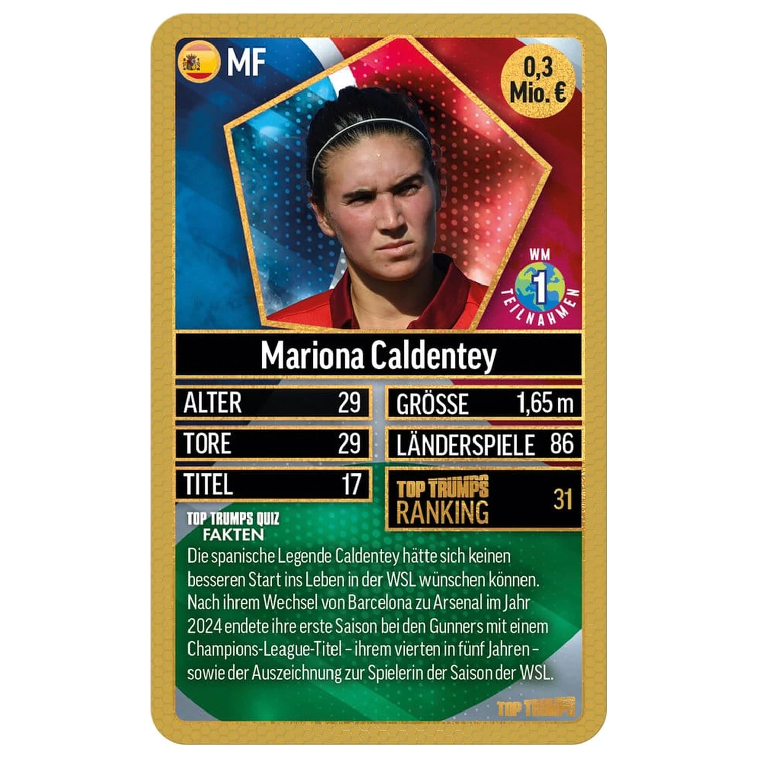 World Football Stars Card Game 200 balení 6 *německá verze* fotografii produktu