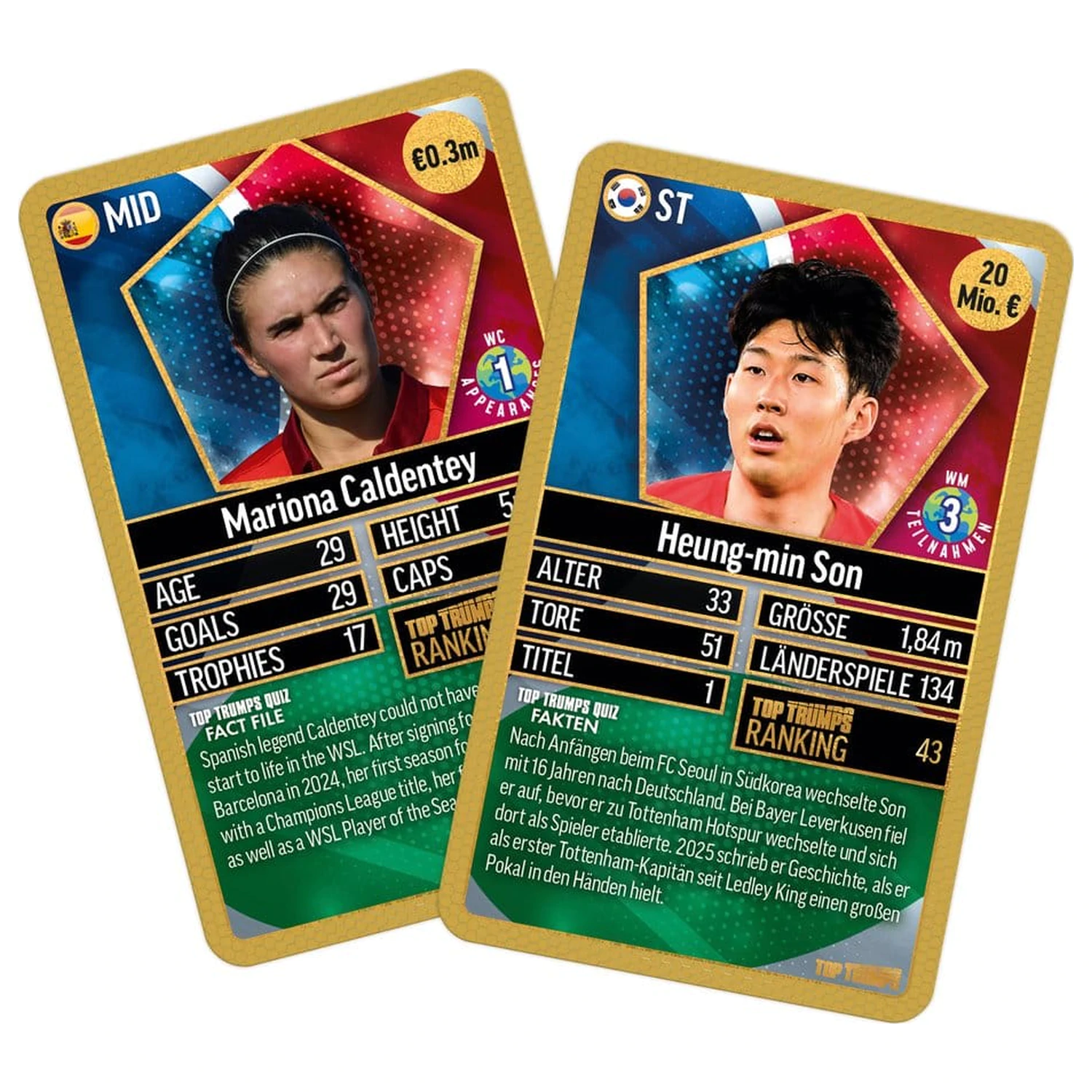 World Football Stars Card Game 200 balení 6 *německá verze* fotografii produktu