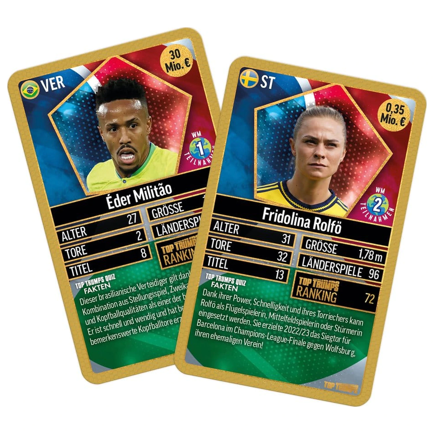 World Football Stars Card Game 200 balení 6 *německá verze* fotografii produktu