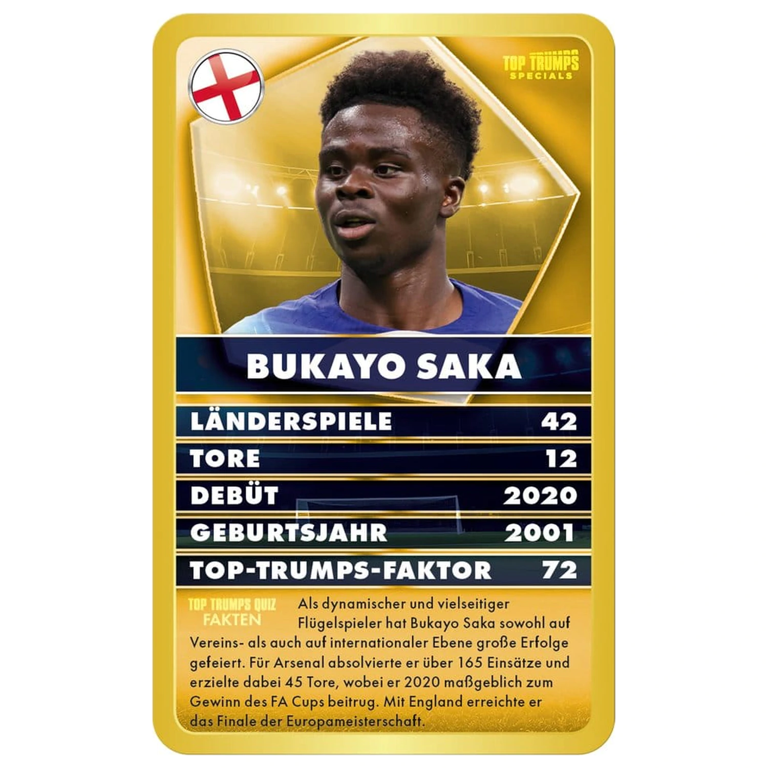 World Football Stars 6 Karetní hra Top Trumps *Německá verze* fotografii produktu
