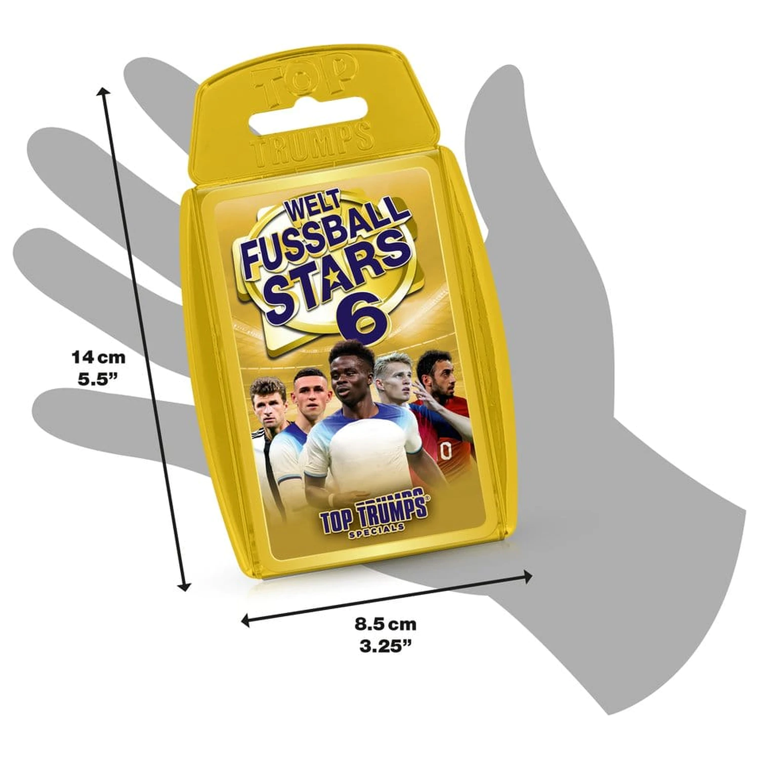World Football Stars 6 Karetní hra Top Trumps *Německá verze* fotografii produktu