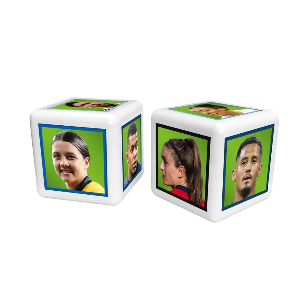 World football stars Top Trumps Match - The Crazy Cube Game Zelená verze fotografii produktu