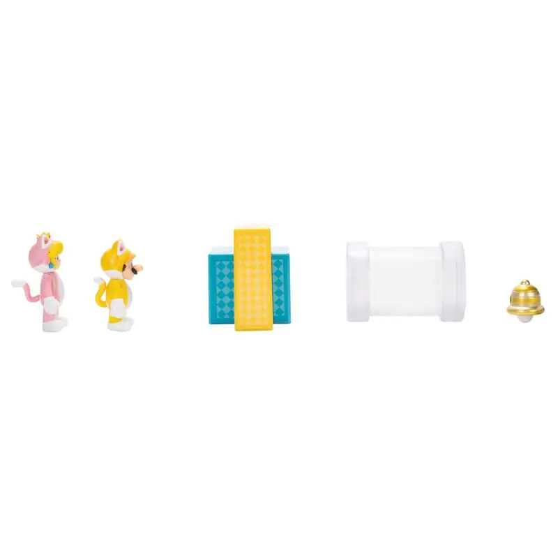 World of Nintendo Super Mario Diorama Hrací set 3D World 6 cm fotografii produktu