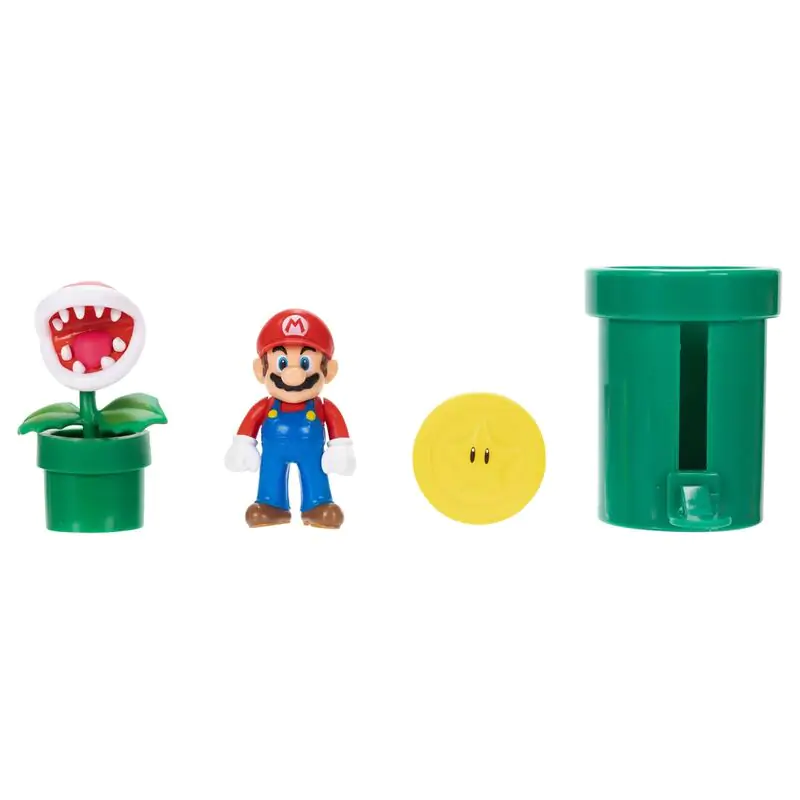 World of Nintendo Super Mario Diorama Herní sada Soda Jungle 6 cm fotografii produktu