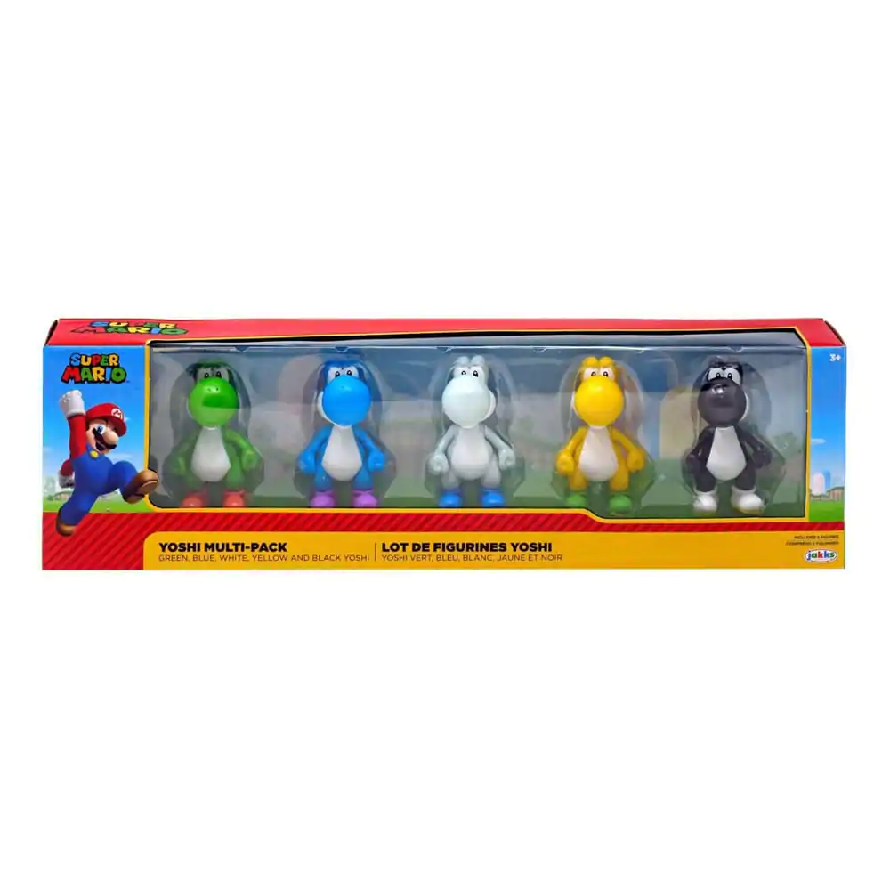 World of Nintendo Super Mario Mini Figurka 5-Pack Super Mario Wiggler, Mario und Luigi 6 cm fotografii produktu