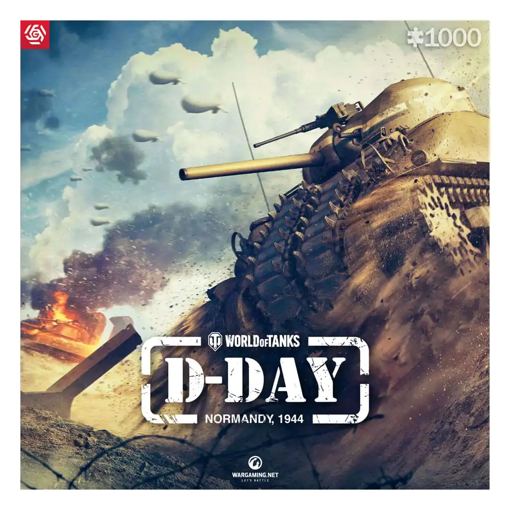 World of Tanks Herní puzzle Den D (1000 dílků) fotografii produktu