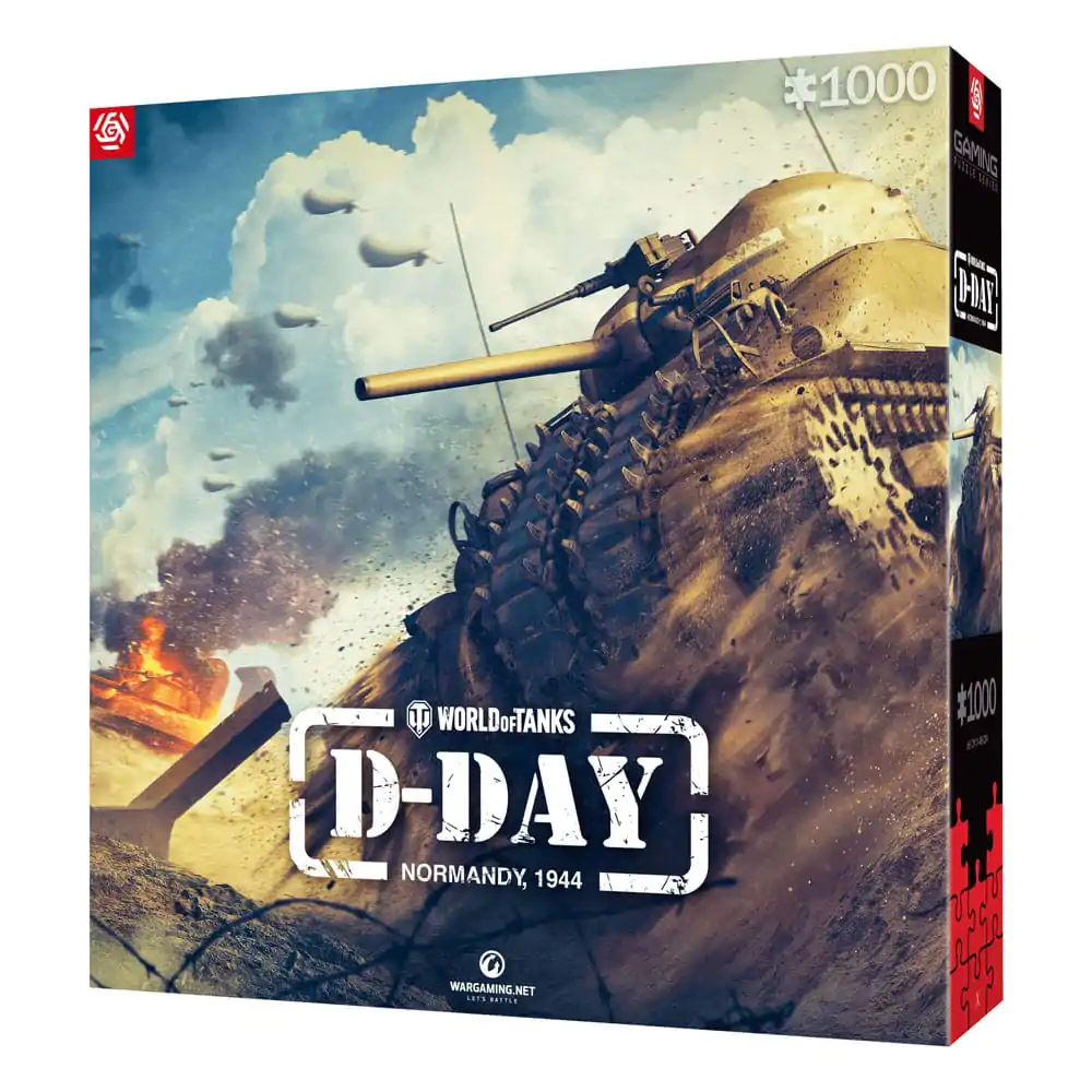 World of Tanks Herní puzzle Den D (1000 dílků) fotografii produktu