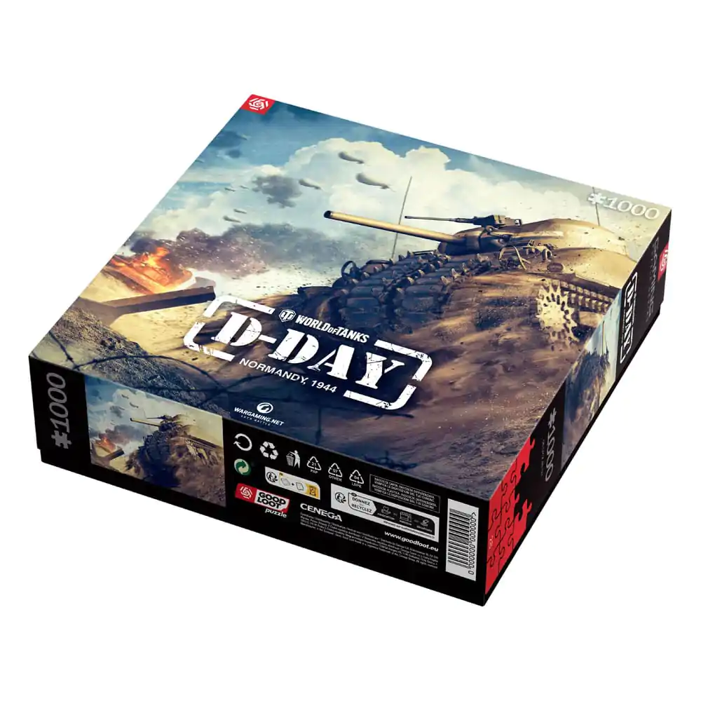 World of Tanks Herní puzzle Den D (1000 dílků) fotografii produktu