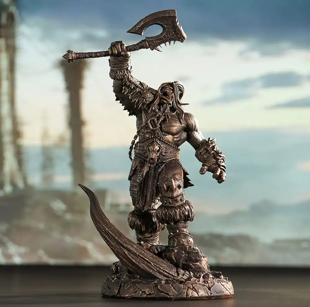 World of Warcraft Statue 1/10 bronzová edice Grommash Hellscream 31 cm soška fotografii produktu