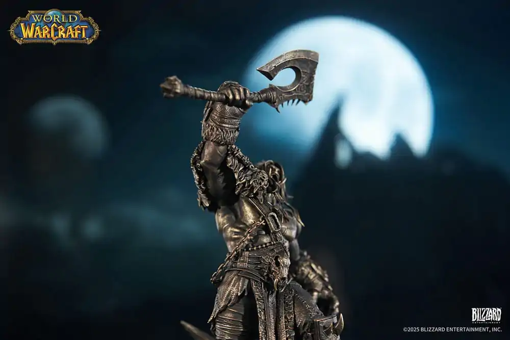World of Warcraft Statue 1/10 bronzová edice Grommash Hellscream 31 cm soška fotografii produktu
