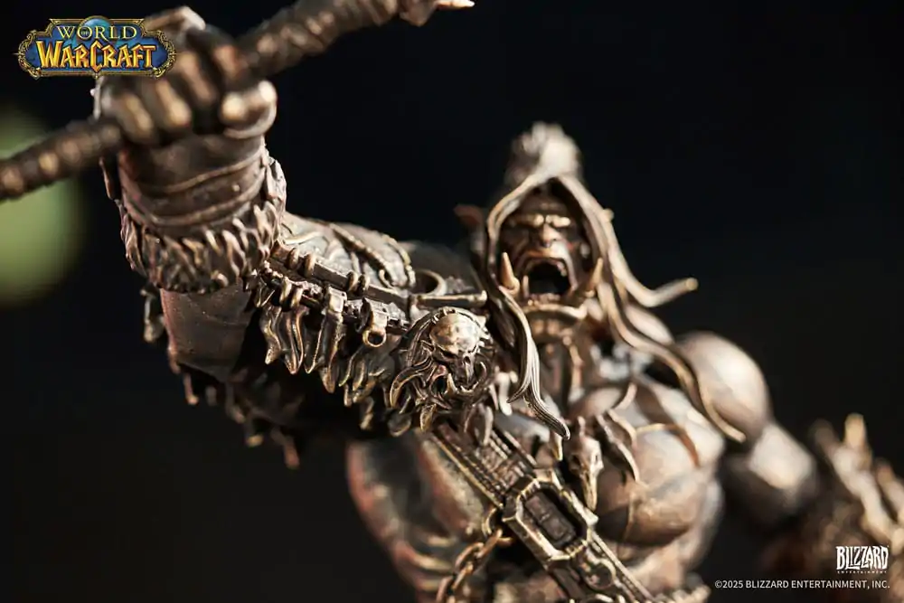 World of Warcraft Statue 1/10 bronzová edice Grommash Hellscream 31 cm soška fotografii produktu